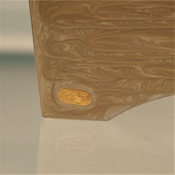 Mike + Ally Chateau Wastebasket Luxury Bathroom Accessories Vintage Discontinued - Picture 8 of 10